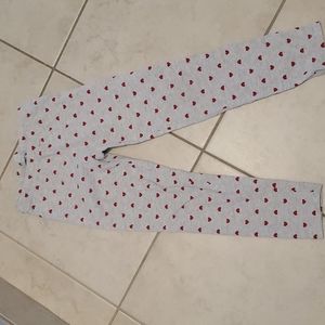 5T Old navy valentines heart leggings